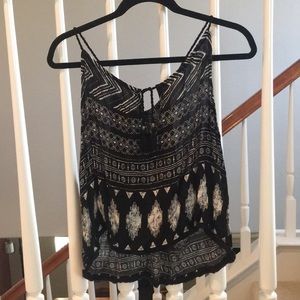 Patterned tank top